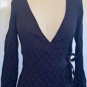 Flynn Skye LS Wrap Dress